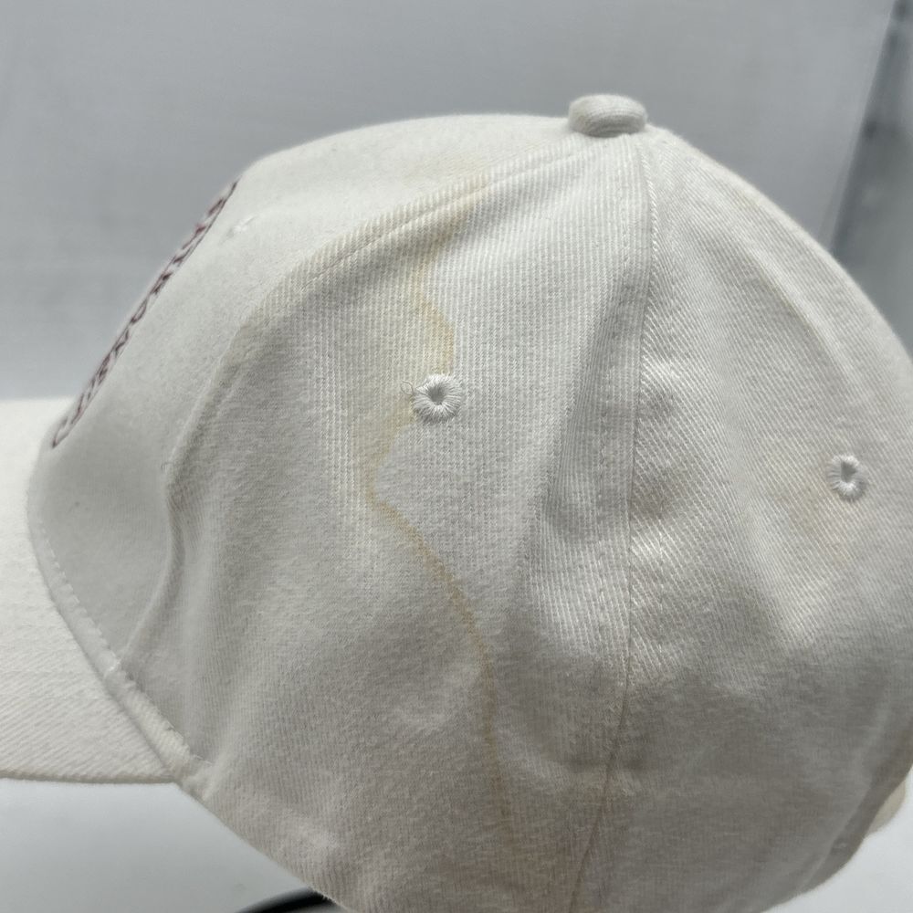 Vintage Patch Hat White Burgundy Orange Blue Florida Rodeo Paratransit - Picture 8 of 13